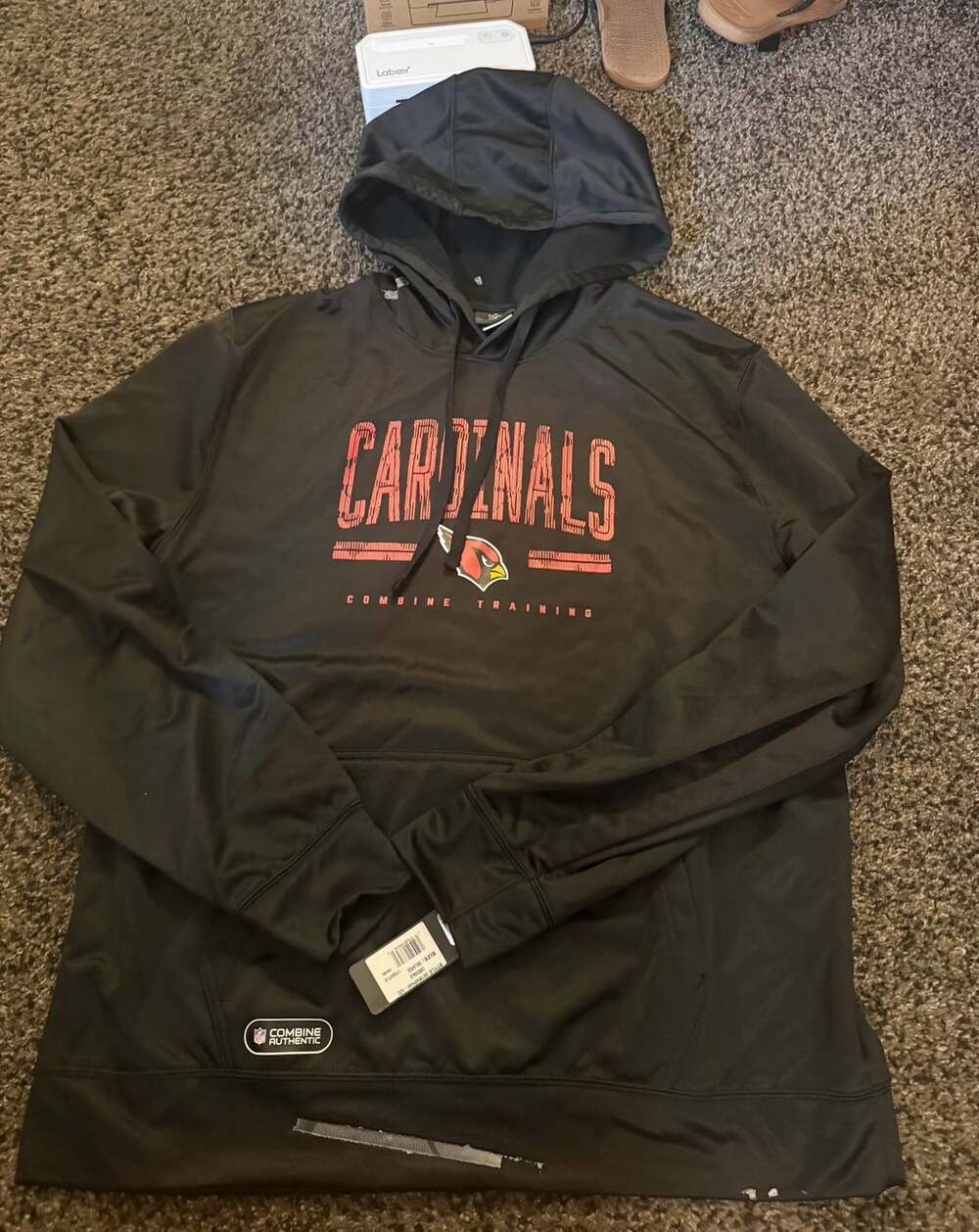 NFL Team Apparel Arizona Cardinals Hoodie Size XXLarge